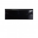 Plinthe 7.5x20 noire brillante