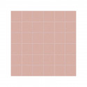 Carrelage mosaique 5x5 AGATA rose full body