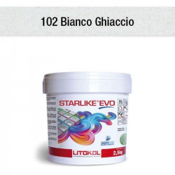 Joint epoxy Starlike Evo C.105 bianco titanio 2.5 kg